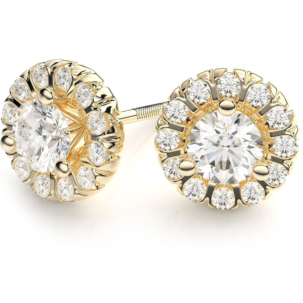 Diamond earrings from PawnBat.ca